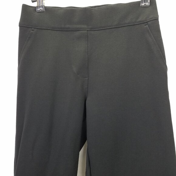Spanx Ponte Kick Flare Pant Petite Sm Black The Perfect Fit #20386Q Stretch Crop - Picture 2 of 16
